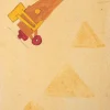 Pamono Lillo Bartoloni, The Camel and The Airplane, Oil on Canvas, 1986> Painting