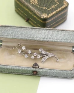 Pamono Lily of the Valley Brooch><noscript><img width=