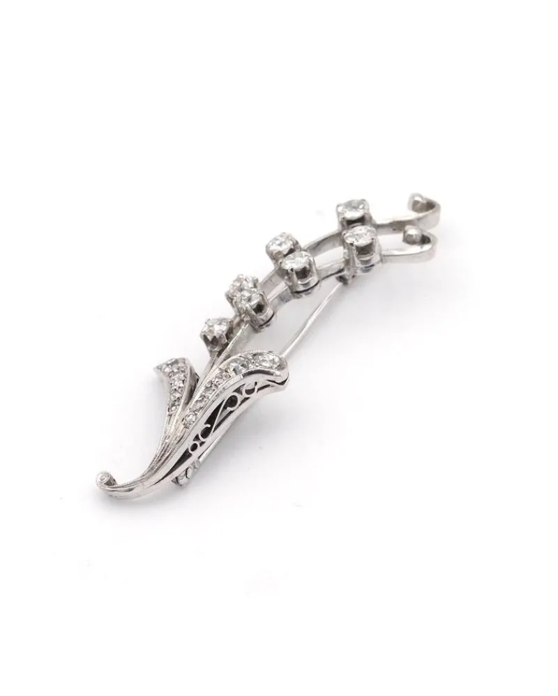 Pamono Lily of the Valley Brooch> Brooches
