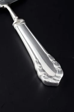 Hot Pamono Lily of the Valley Cheese Slicer in Sterling Silver from Georg Jensen, 1920s