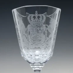 Discount Pamono Limited Addition 250 Year Engraved Commemorative Glass Goblet with Lid from Villeroy & Boch, 1998