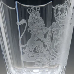 Discount Pamono Limited Addition 250 Year Engraved Commemorative Glass Goblet with Lid from Villeroy & Boch, 1998
