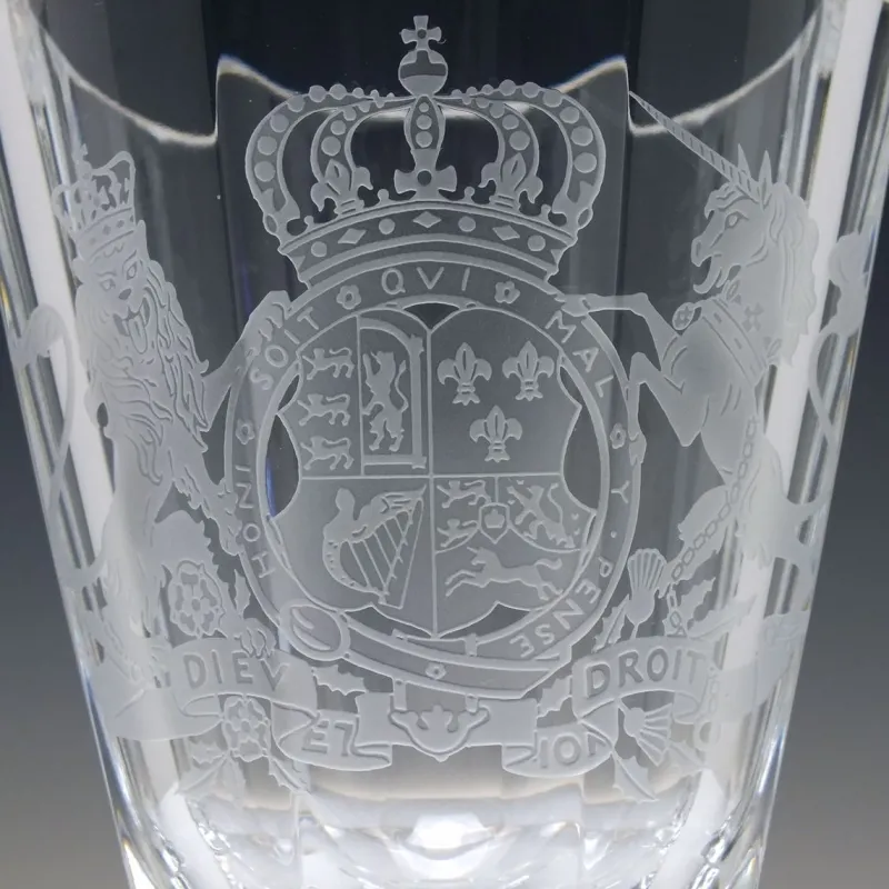 Discount Pamono Limited Addition 250 Year Engraved Commemorative Glass Goblet with Lid from Villeroy & Boch, 1998