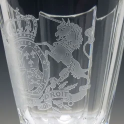 Discount Pamono Limited Addition 250 Year Engraved Commemorative Glass Goblet with Lid from Villeroy & Boch, 1998
