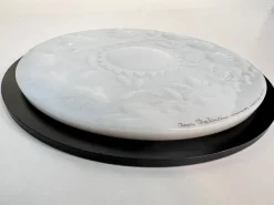 Pamono Limited Edition Glass Art Plate of the Year by Ivan Rabuzin for Rosenthal, Germany, 1978