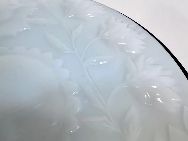 Pamono Limited Edition Glass Art Plate of the Year by Ivan Rabuzin for Rosenthal, Germany, 1978