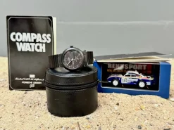 Sale Pamono Limited Edition LW3510 Compass Watch in Aluminium from Porsche / IWC, 1978