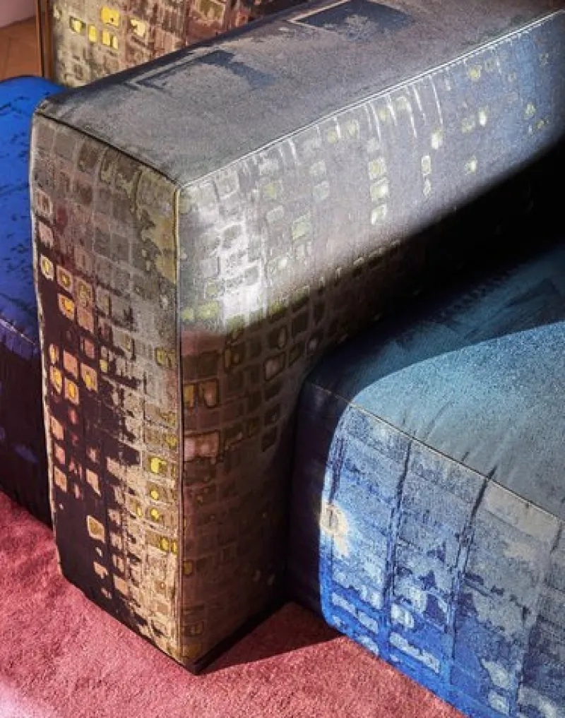 Pamono Limited Edition Notturno A New York Sofa by Gaetano Pesce for Cassina> Seating