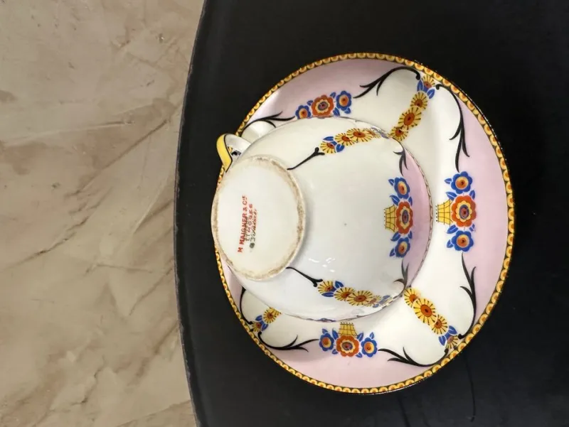 Pamono Limoges Coffee Service, 1925, Set of 12> Coffee & Tea Service