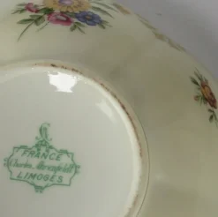 Pamono Limoges Porcelain Coffee Set by Charles Ahrenfeldt, Set of 27><noscript><img width=