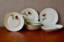 Discount Pamono Limoges Porcelain Dinner Service, 1950s, Set of 29