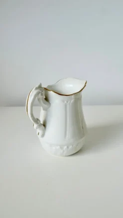 Pamono Limoges Porcelain Milk Jug by Barny Rigoni & Langle, 1920s><noscript><img width=