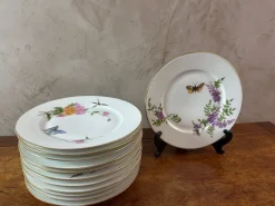 Online Pamono Limoges Porcelain Plates, 1920, Set of 12