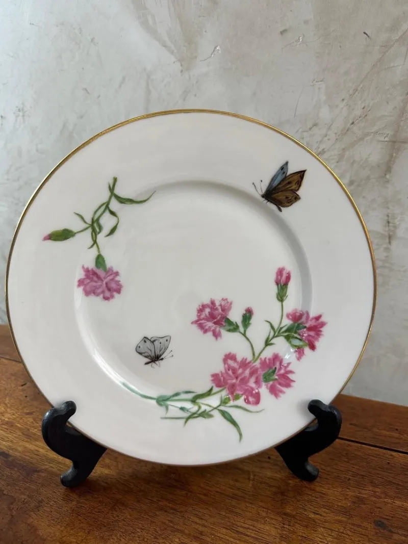 Online Pamono Limoges Porcelain Plates, 1920, Set of 12