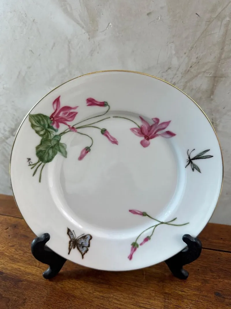 Online Pamono Limoges Porcelain Plates, 1920, Set of 12