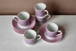 Online Pamono Limoges Porcelain Tea or Coffee Set by CH. Field Haviland, Set of 10