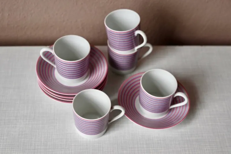 Online Pamono Limoges Porcelain Tea or Coffee Set by CH. Field Haviland, Set of 10