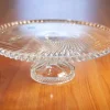 Sale Pamono Linea Crystal Cake Stand from Huta Julia