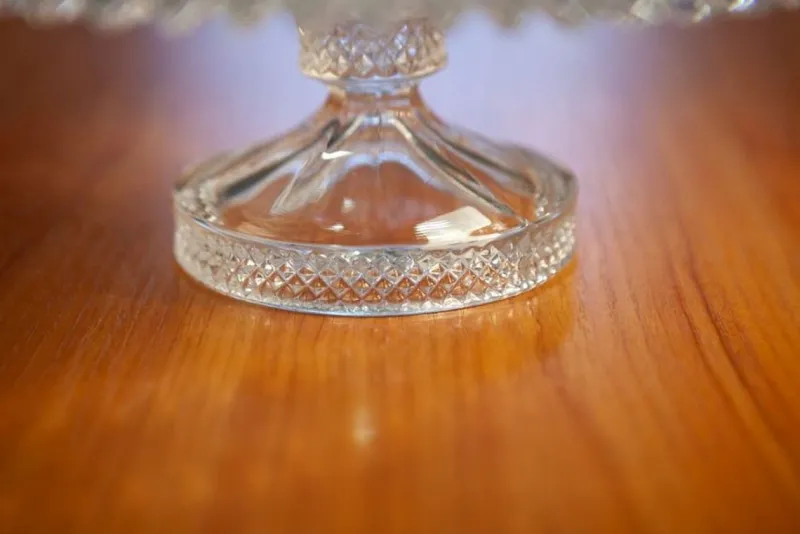 Sale Pamono Linea Crystal Cake Stand from Huta Julia