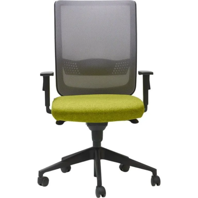 Online Pamono Link High Backrest Managerial Armchair in Mesh and Upholstery by Quinti Sedute