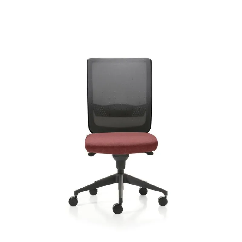 Online Pamono Link High Backrest Managerial Armchair in Mesh and Upholstery by Quinti Sedute
