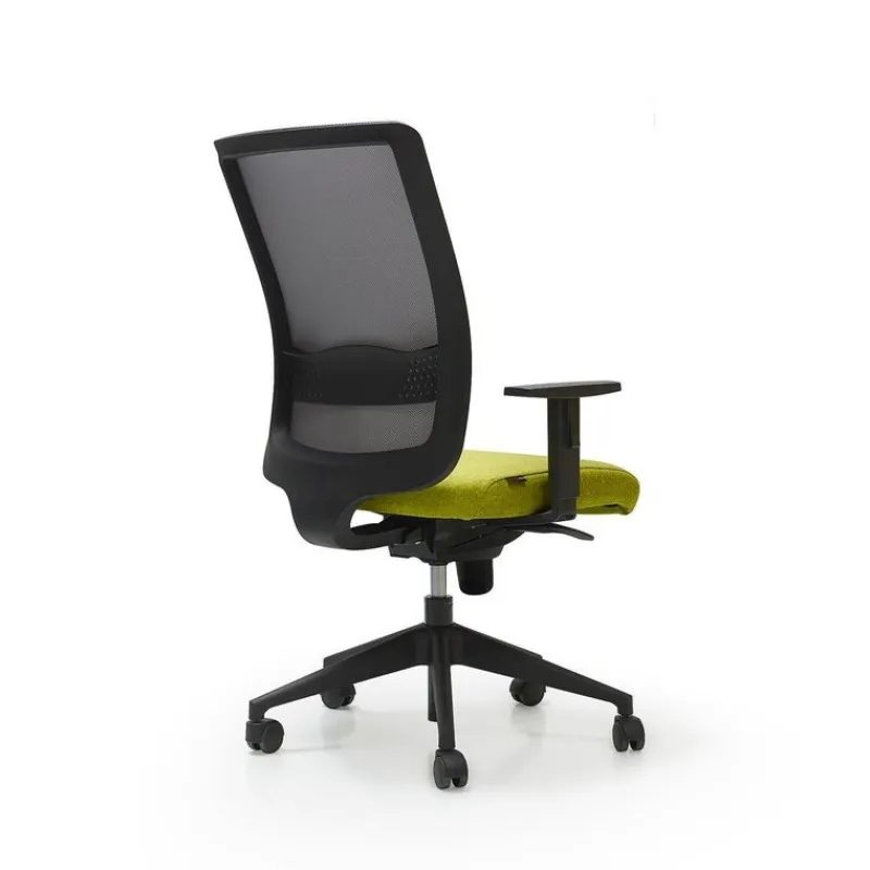 Online Pamono Link High Backrest Managerial Armchair in Mesh and Upholstery by Quinti Sedute