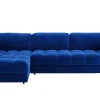 Pamono Link Sectional Sofa in Blue Velvet by Moanne> Seating|Couches & Sofas