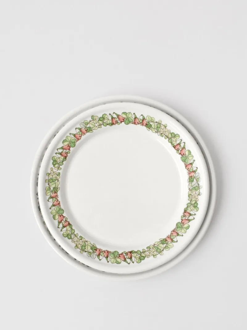 Pamono Linnea Plates by Karin Björquist Gustavsberg, 1970> Serving Dishes