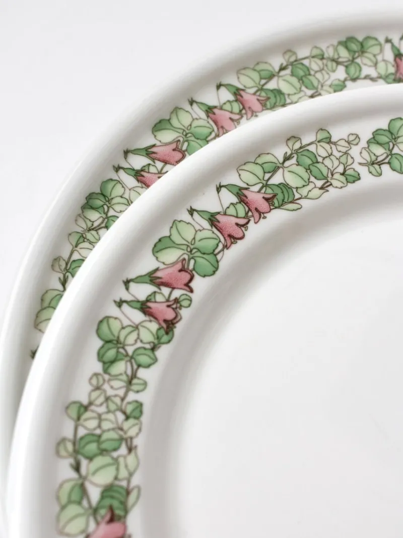 Pamono Linnea Plates by Karin Björquist Gustavsberg, 1970> Serving Dishes