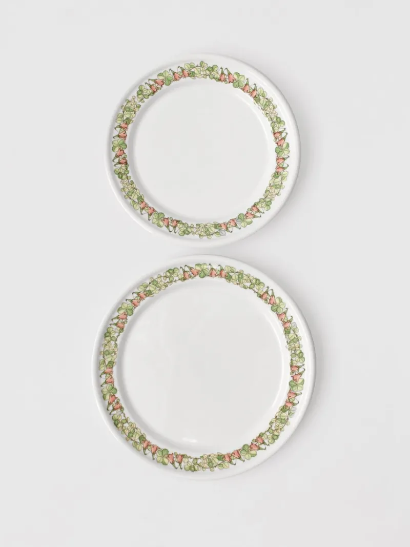 Pamono Linnea Plates by Karin Björquist Gustavsberg, 1970> Serving Dishes
