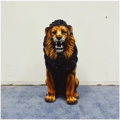 Outlet Pamono Lion Ceramic Statue from Ceramiche Boxer