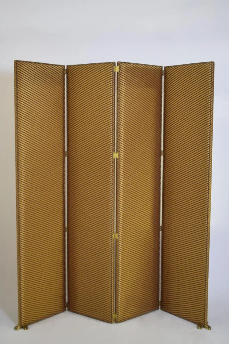 Clearance Pamono Lion Paws Screen with Four Leaves, 1970s