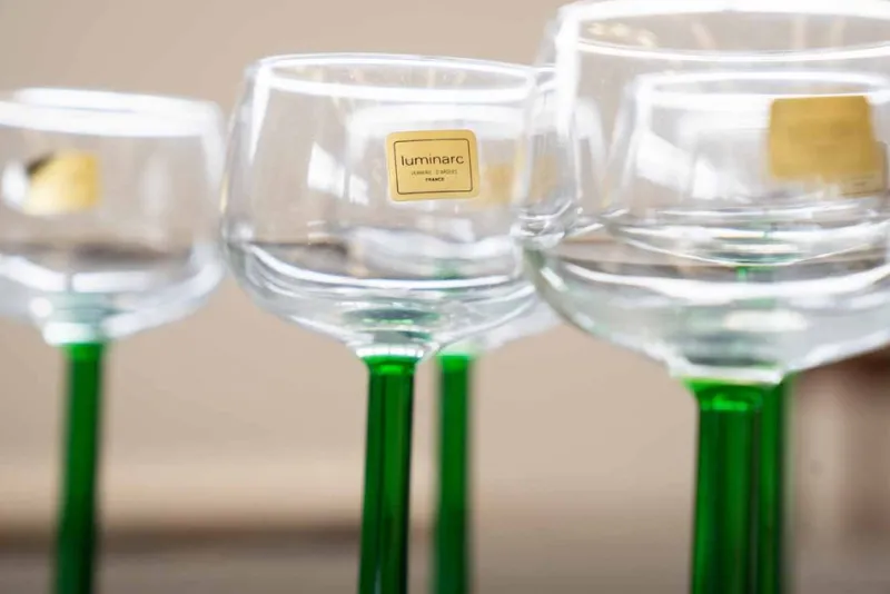 Sale Pamono Liqueur or Wine Glasses from Luminarc France, 1970s, Set of 6
