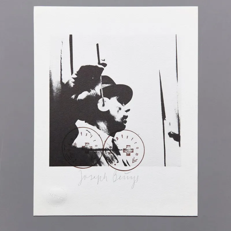 Outlet Pamono Lithograph by Joseph Beuys for Bolaffiarte, 1974
