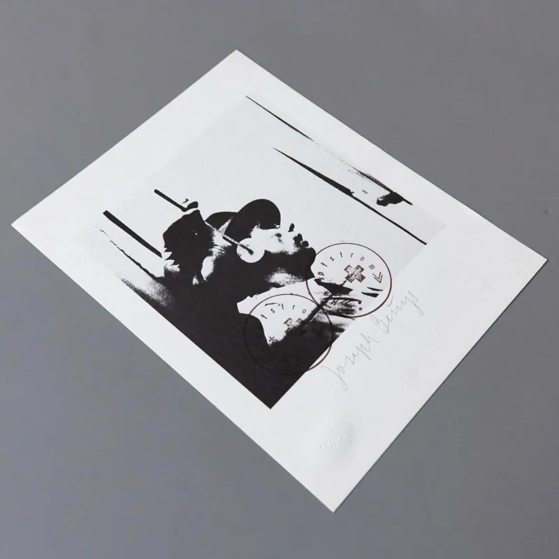 Outlet Pamono Lithograph by Joseph Beuys for Bolaffiarte, 1974