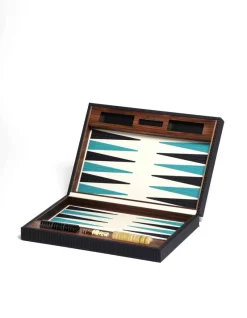Pamono Liverpool Leather Backgammon Game> Decorative Objects