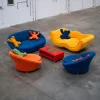 Hot Pamono Living Room Set by Keith Haring for Bretz, 1998, Set of 5