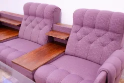 Pamono Living Room Set, Former Czechoslovakia, 1980s, Set of 4><noscript><img width=