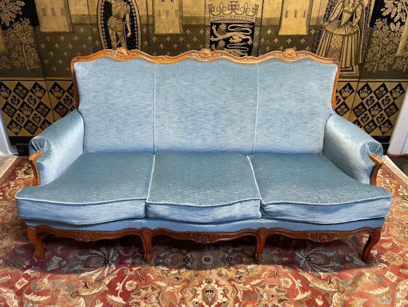 Online Pamono Living Room Sofa and Louis Xv Style Armchairs, Set of 3