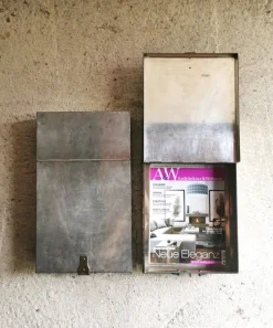 Pamono Locker Boxes from Lips Vago, 1920s, Set of 2><noscript><img width=