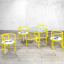 Best Pamono Locus Solus Chairs by Gae Aulenti for Poltronova, 1967, Set of 4