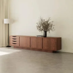 Outlet Pamono Long Brown Sideboard by Pastform Furniture