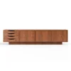 Pamono Long Brown Sideboard by Pastform Furniture> Storage