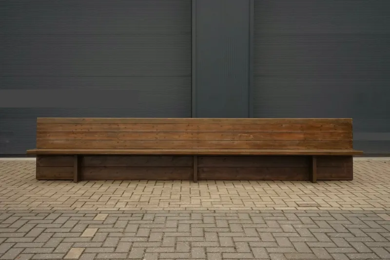 Pamono Long Church Bench by Dom Hans Van Der Laan, 1970s
