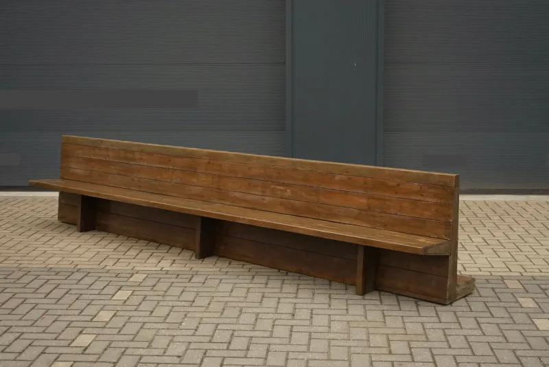 Pamono Long Church Bench by Dom Hans Van Der Laan, 1970s