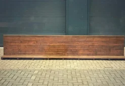 Pamono Long Church Bench by Dom Hans Van Der Laan, 1970s