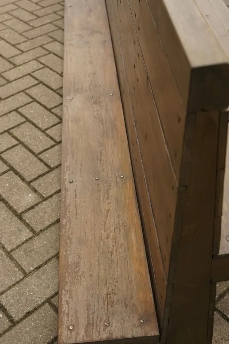 Pamono Long Church Bench by Dom Hans Van Der Laan, 1970s