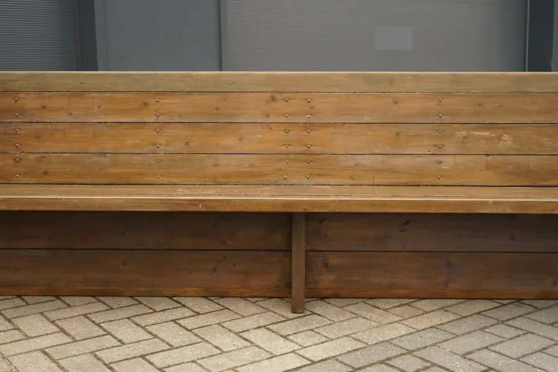 Pamono Long Church Bench by Dom Hans Van Der Laan, 1970s