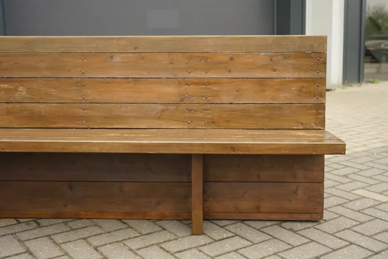 Pamono Long Church Bench by Dom Hans Van Der Laan, 1970s