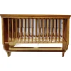Pamono Long Pine Wall Hanging Plate Draining Rack, 1960s> Racks, Hooks & Valets
